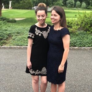 Lulu’s black and white dress